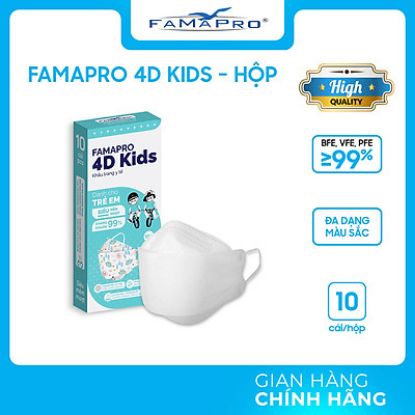 Ảnh của Khẩu trang trẻ em FAMAPRO 4D KIDS