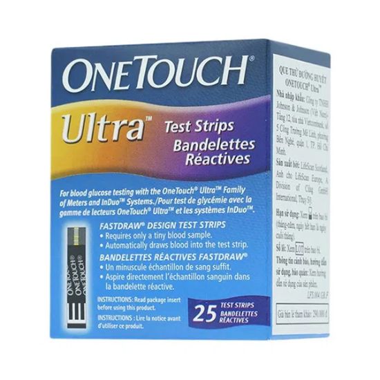 Ảnh của Que thử đường huyết Onetouch Ultra- 25 que
